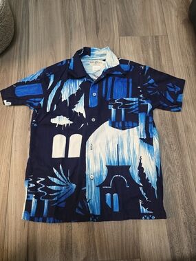 Vintage Hukilau Hawaiian Shirt
